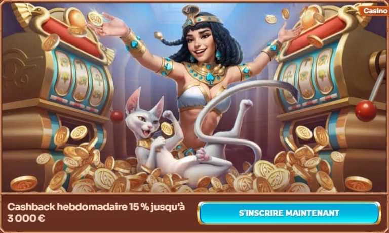 Cleobetra Casino cashback hebdomadaire