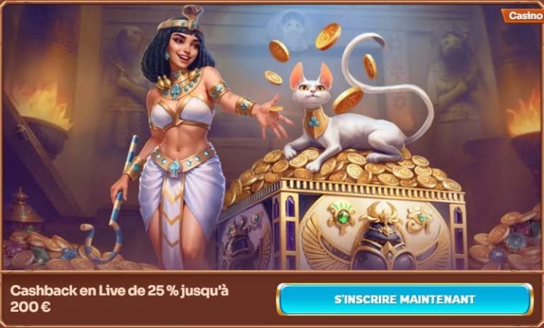 Cleobetra Casino cashback live